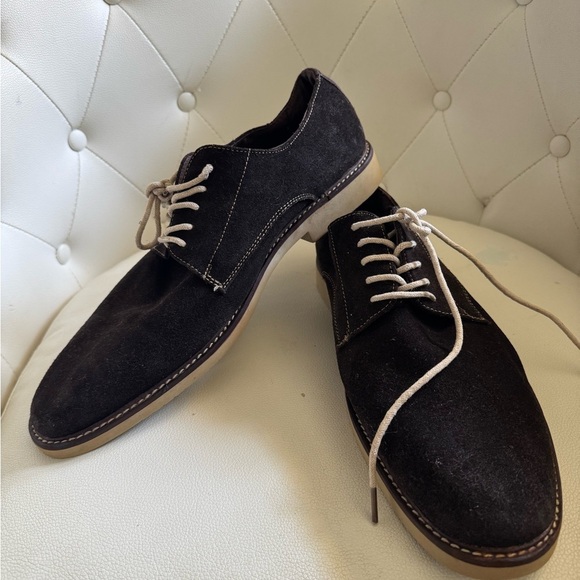 Brown and Tan Oxfords with‎ Classic Lacing and Comfortable Fit main image 9